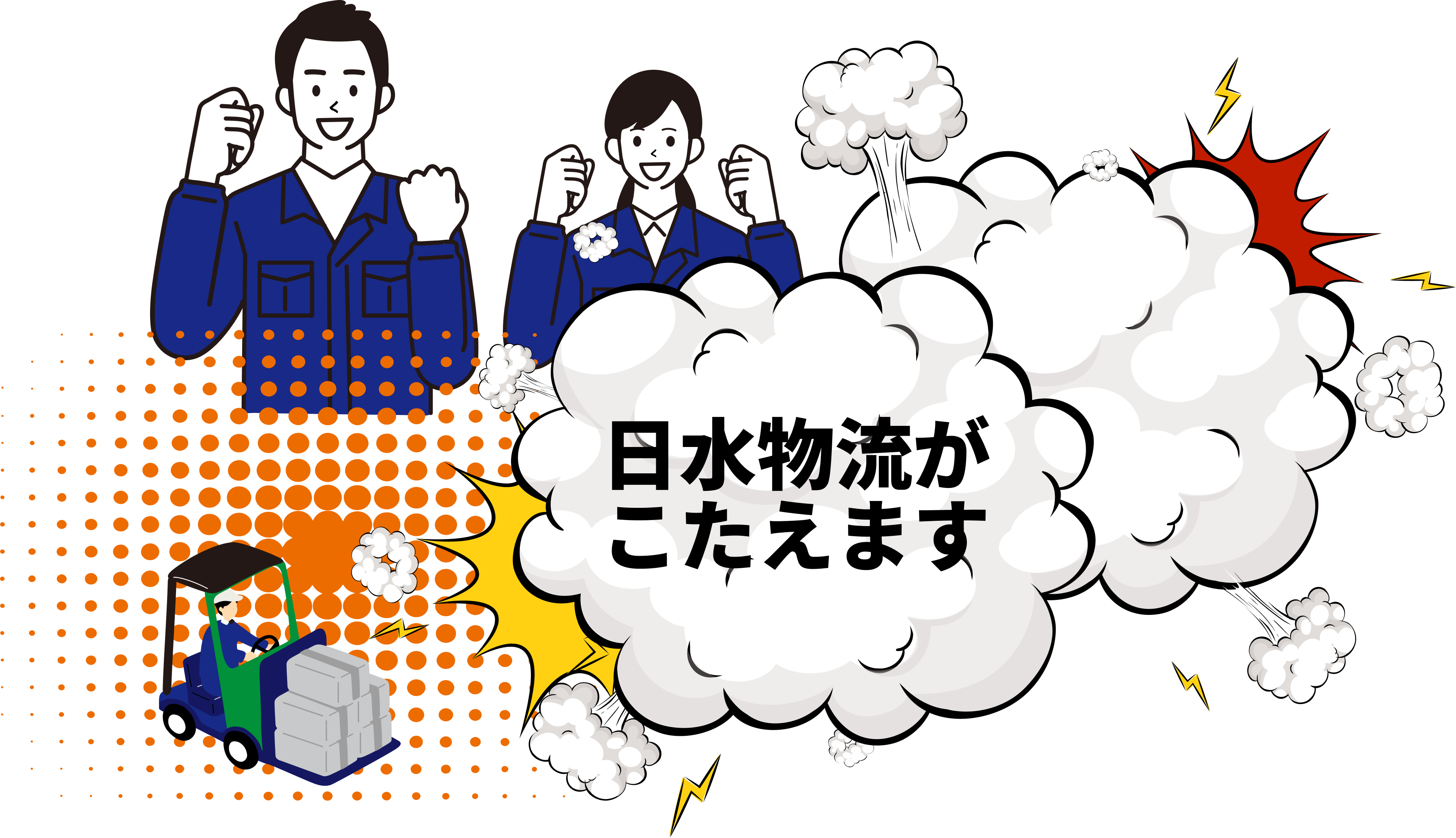 日水物流が答えます